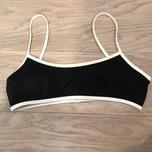 Uniqlo Tomas Maier Scoop Neck Bikini Top | NWOT